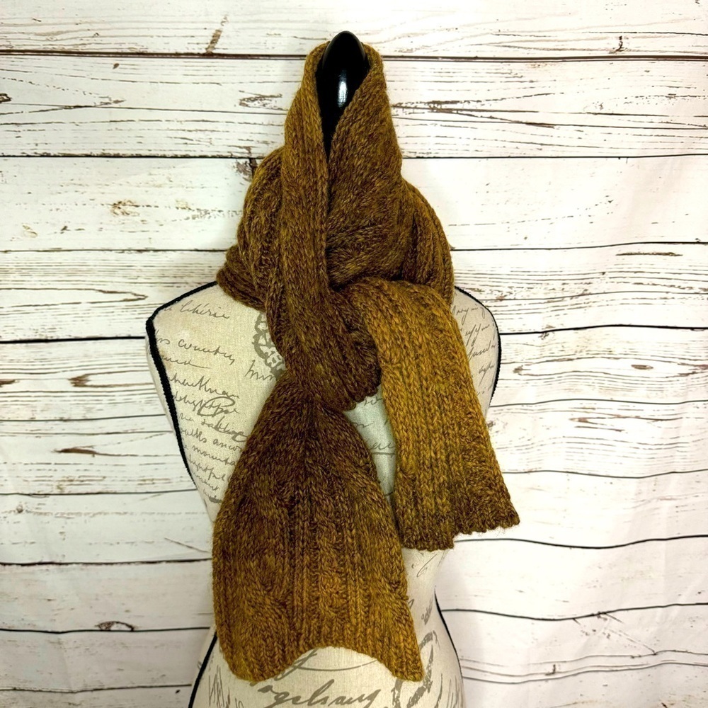 Nordstrom Wool, Acrylic and Alpaca Ombre Pattern Scarf